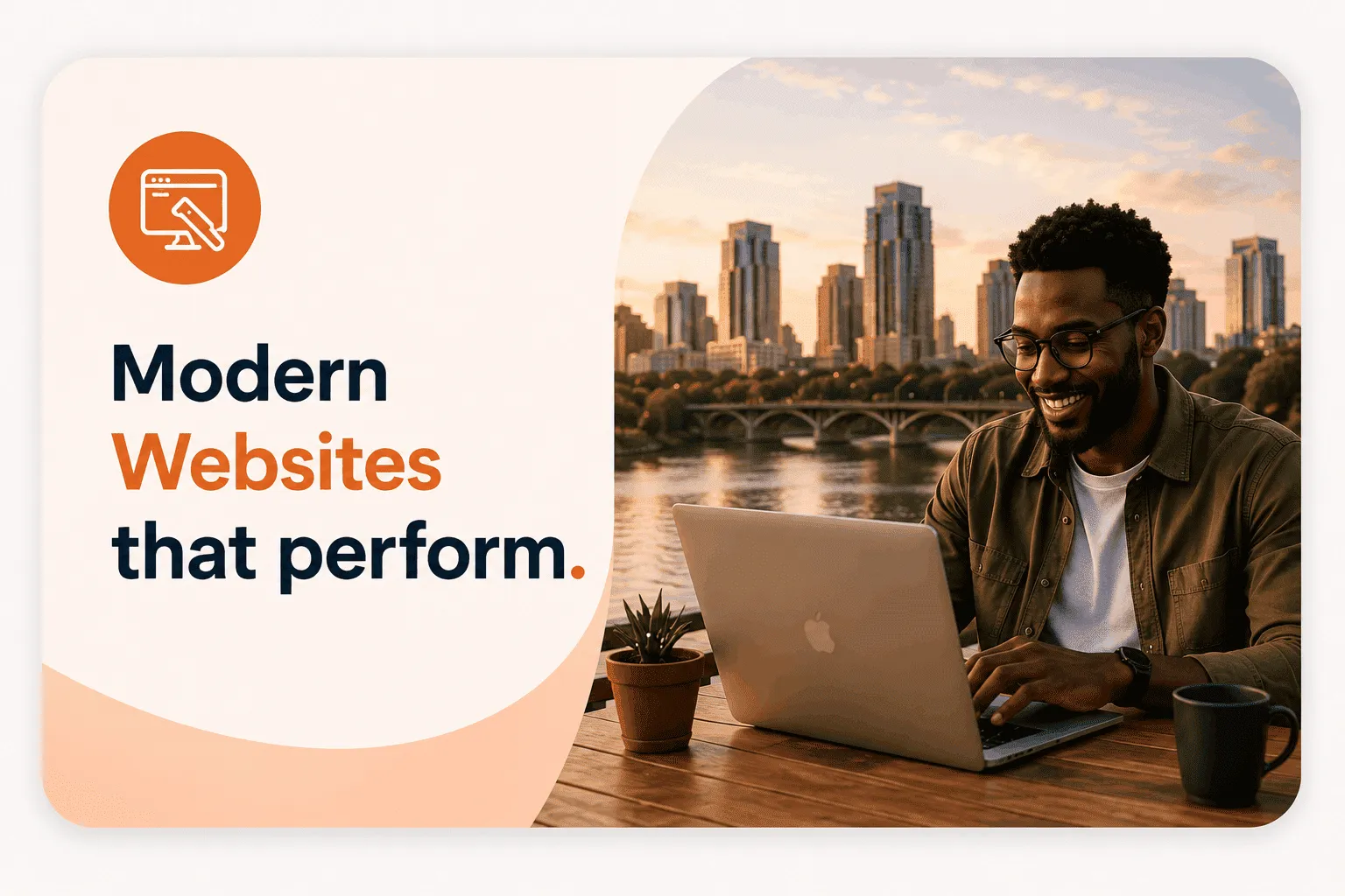 Modern web design - responsive websites optimized for performance